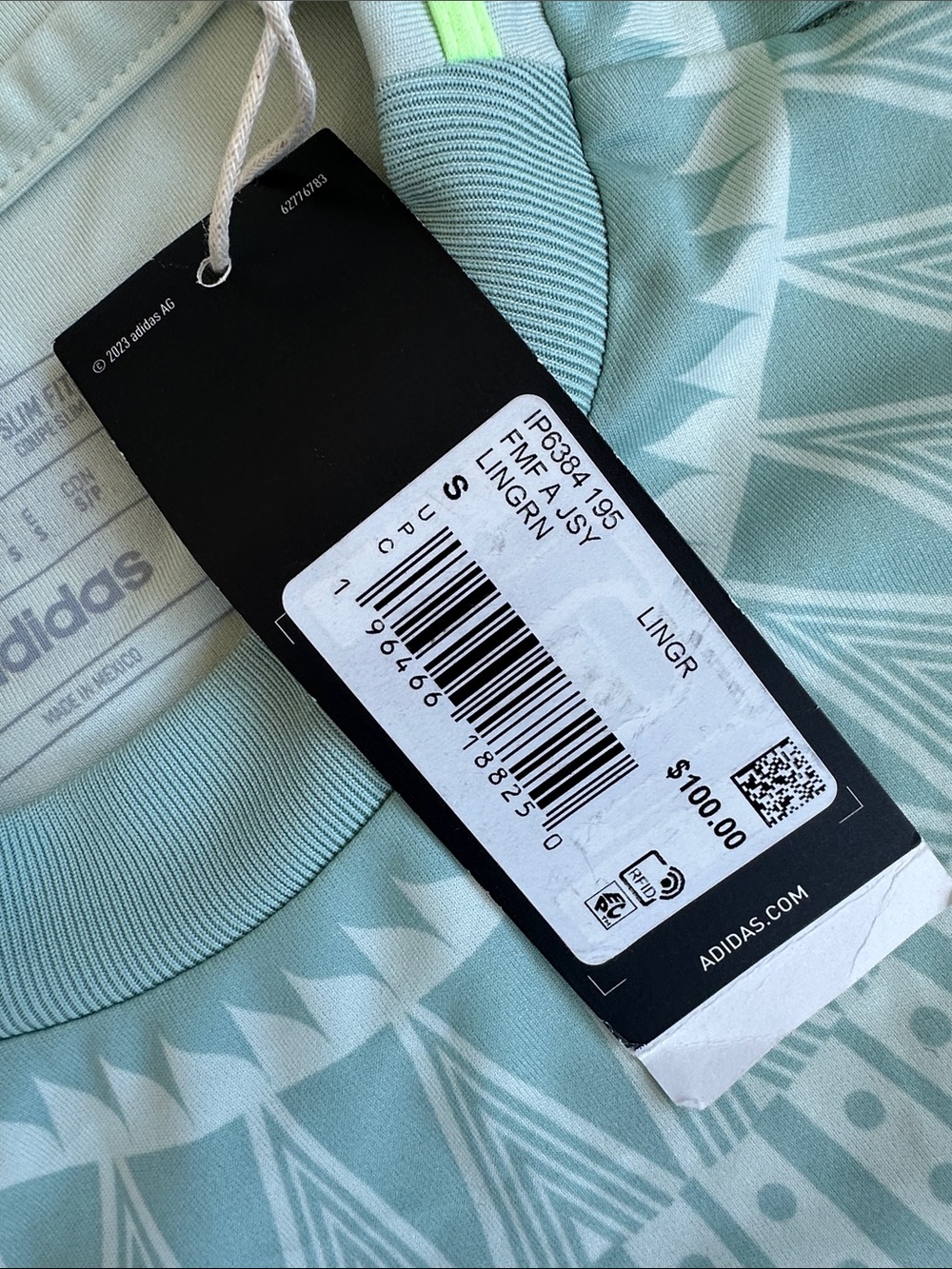 Adidas Mens Mexico Away Jersey 2024/25 - Picture 7 of 10